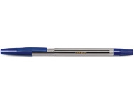 Lodīšu pildspalva “Forpus AIR” 0.7 mm (zila, caurspīdīgs korpuss)
