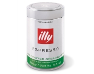 Vidēji grauzdēta bezkofeīna maltā kafija „Illy „Ground Coffee““ (250 g)