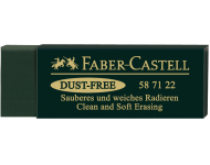 Dzēšgumija Faber-Castell DUST-FREE,zaļa